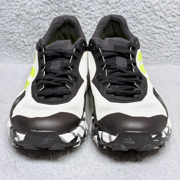 Adidas Terrex Agravic Ultra Womens Size 10 Trail Running Shoes White Yellow - Picture 2 of 9